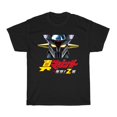 Shin Mazinger Z Japan Mecha Robot Anime Men's Navy Black TShirt Size S