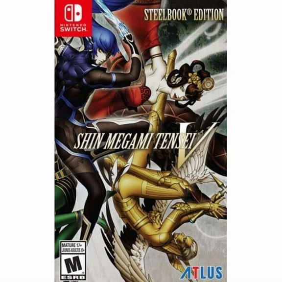Shin Megami Tensei V 5 Launch Edition (Steelbook) (Nintendo Switch) Brand New
