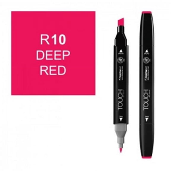 ShinHan Art 1110010-R10 Twin Deep Red Marker,