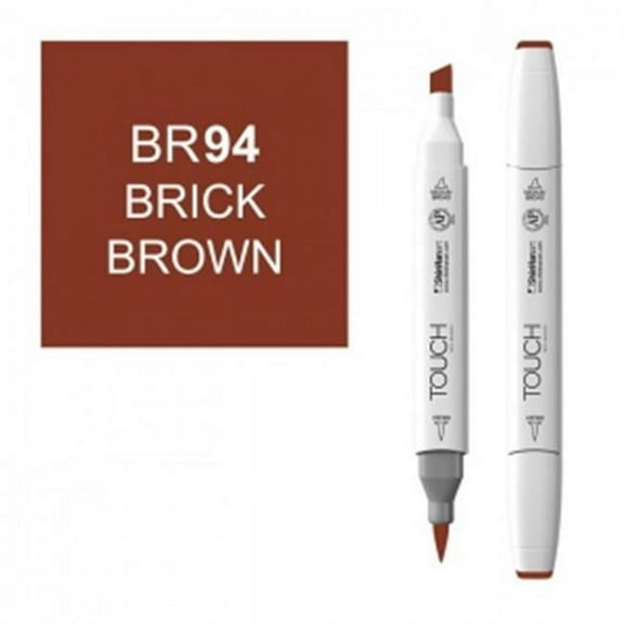 ShinHan Touch Twin Brush Marker - Brick Brown BR94