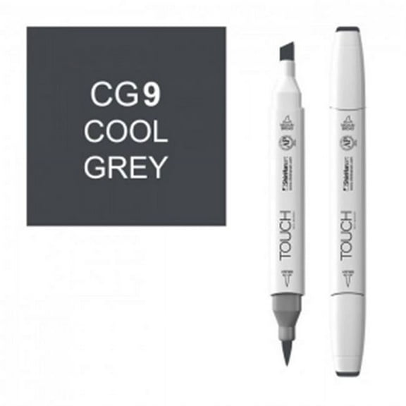 ShinHan Touch Twin Brush Marker - Cool Grey 9 GC9