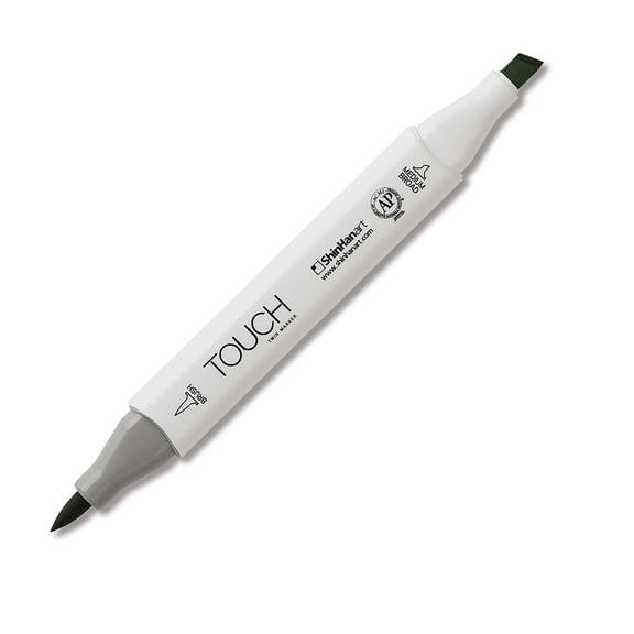 ShinHan Touch Twin Brush Marker - Grass Green GY47