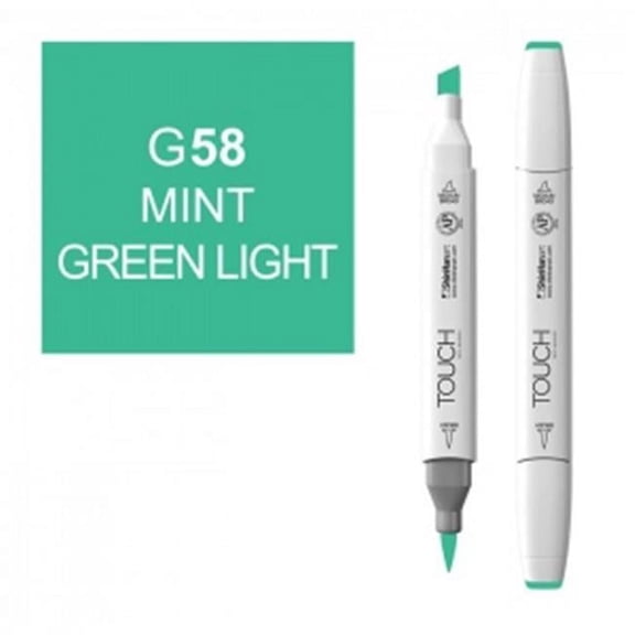 ShinHan Touch Twin Brush Marker - Mint Green Light G58