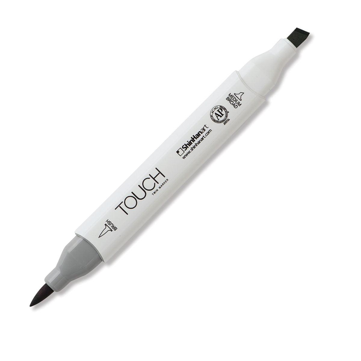 ShinHan Touch Twin Brush Marker - Turquoise Green Light BG57 - Walmart.com