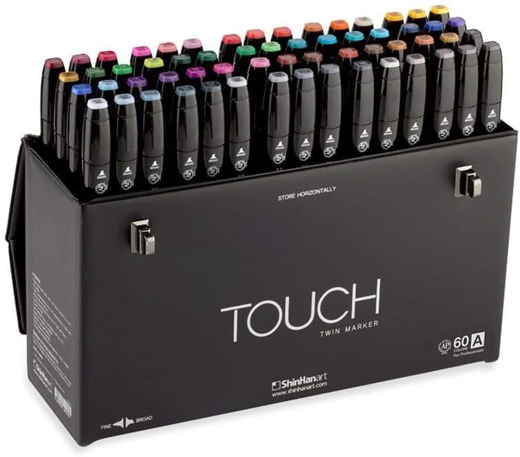 ShinHan Touch Twin Marker Set 60A - image 1 of 2