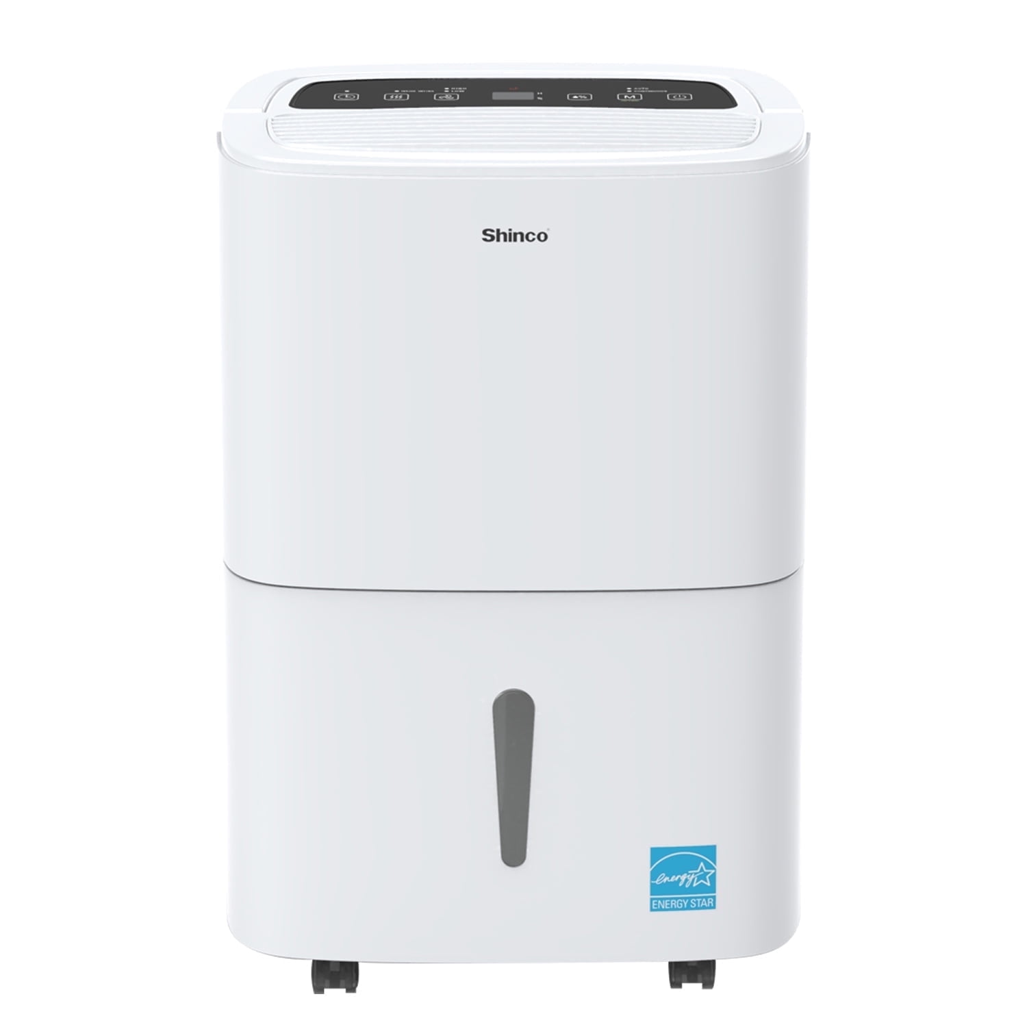 Shinco 7,000 Sq.Ft Energy Star Dehumidifier with Pump, Ideal for Large Industrial Rooms and Home Basements, Efficient Moisture Removal and Humidity Control, 1.85 Gallons Water Tank
