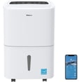 thumbnail image 1 of Shinco 80 Pints 5000 Sq.Ft Dehumidifier with Drain Hose and WiFi in White, 1 of 9