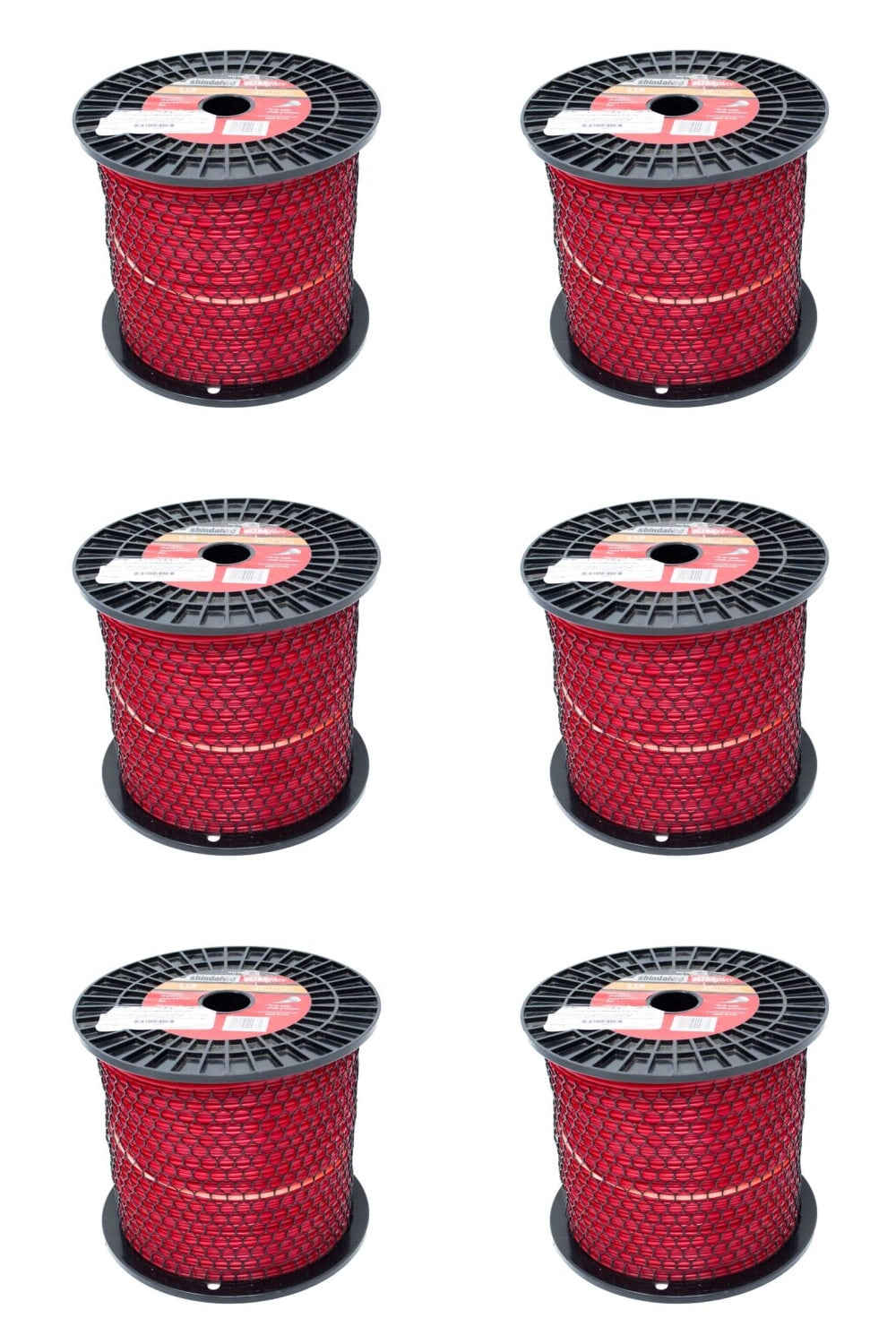 Shindaiwa Genuine 6-Pack of Ultra-Flex 5 Lb Spool .130" (dia.) Round ...