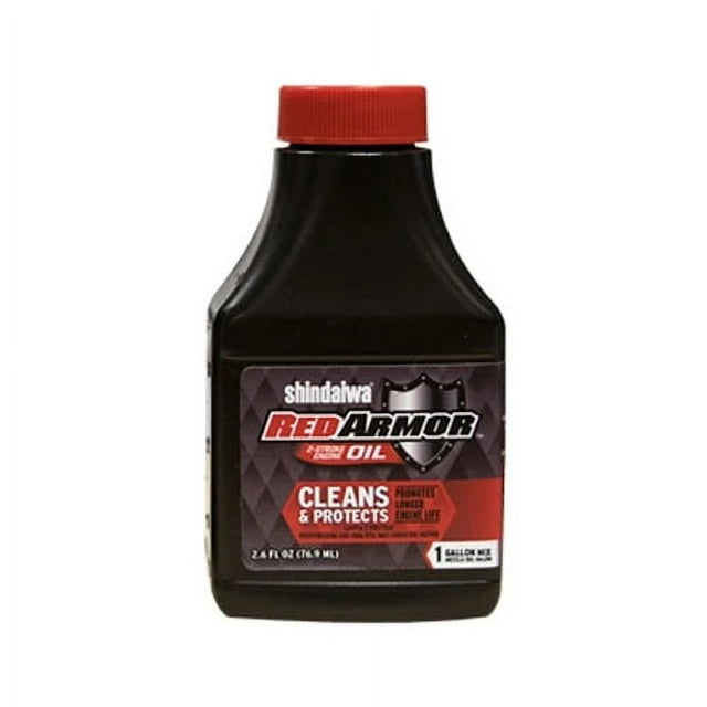 Shindaiwa Red Armor 2.6 oz 2Stroke Engine Oil, 501 Mix for 1 Gallon