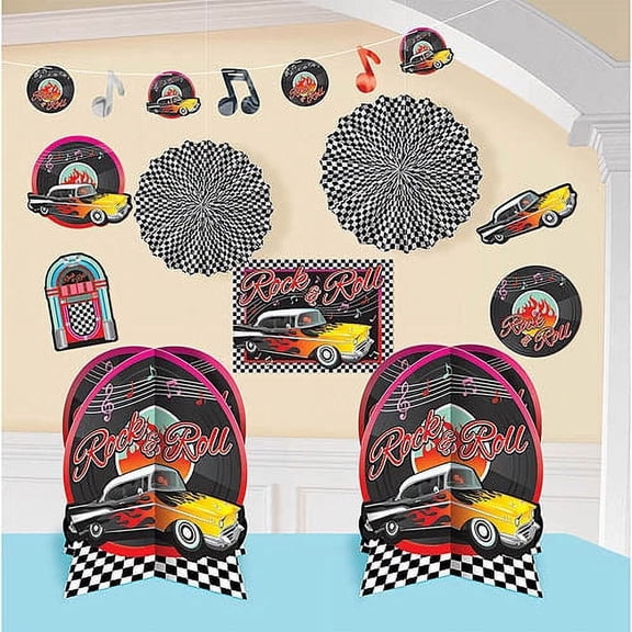 50's Room Decorating Kit