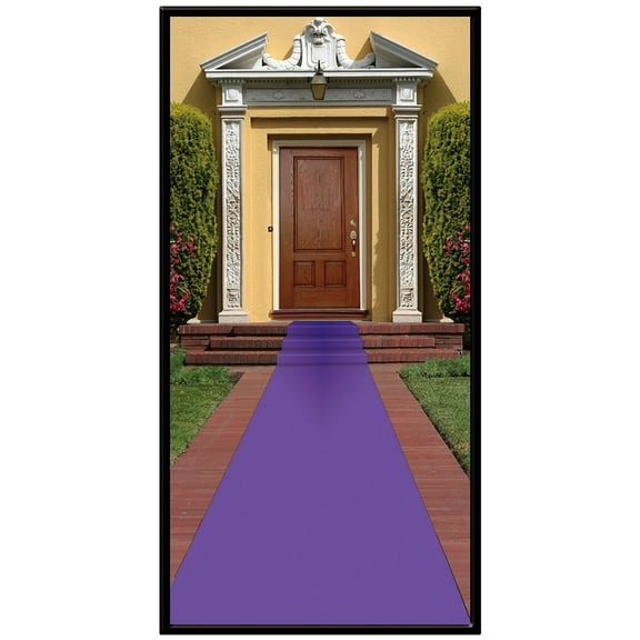 Shindigz Purple Aisle Runner