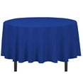 thumbnail image 1 of Shindigz Round 90" Polyester Tablecloth, 1 of 3