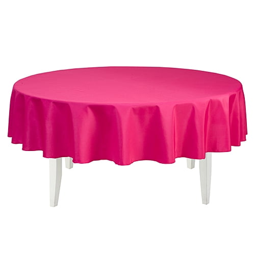 Shindigz Round 90" Polyester Tablecloth