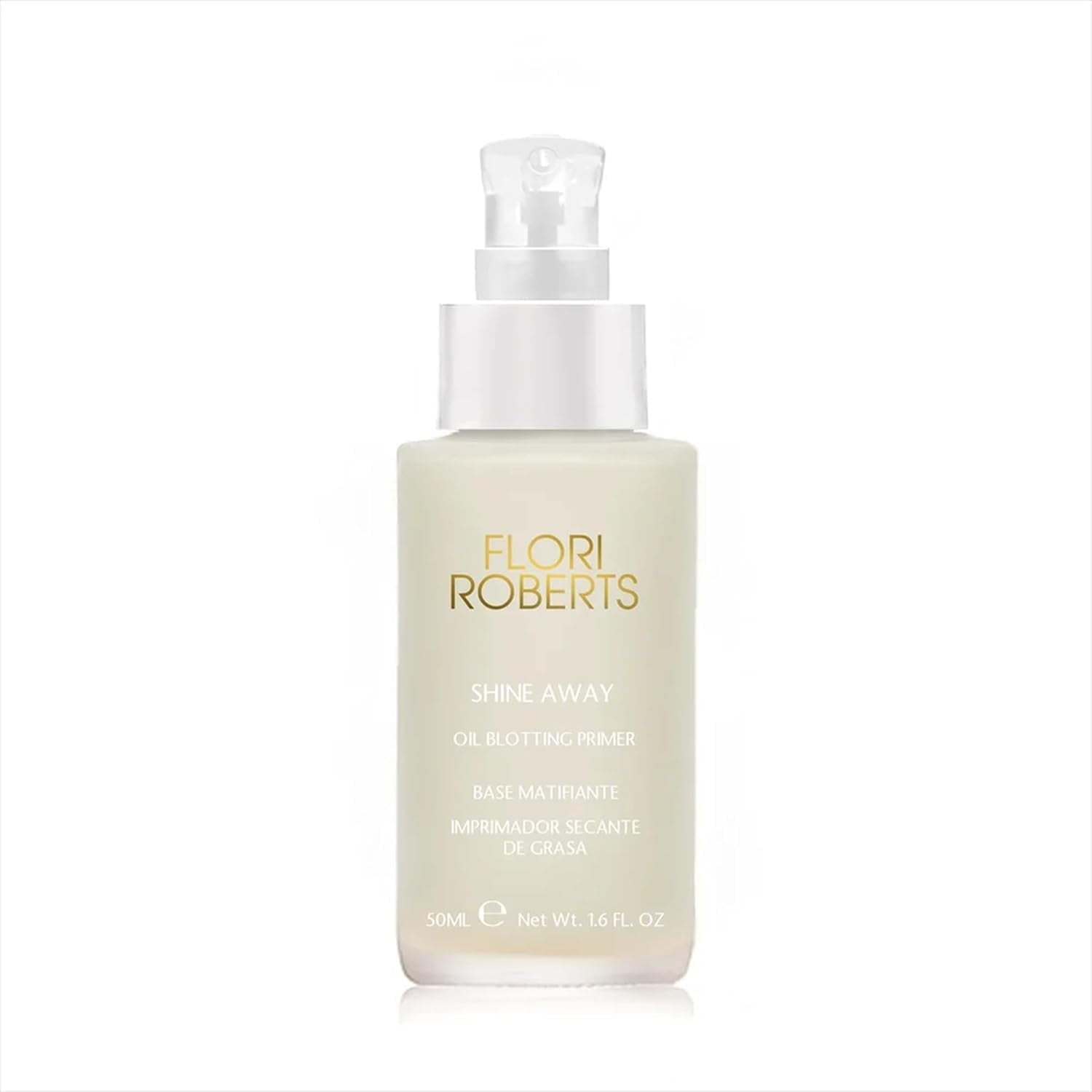 Flori Roberts Shine Away Oil Blotting Primer - Oil Control for Darker Skin Women - Matte Finish