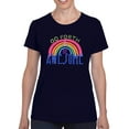 thumbnail image 1 of Shine Bright Graduate A T-Shirt Women -June Erica Vess Designs, Female Medium, 1 of 4