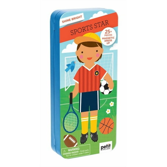 Shine Bright Sports Star : 25+ Pieces Magnetic Dress Up (General merchandise)