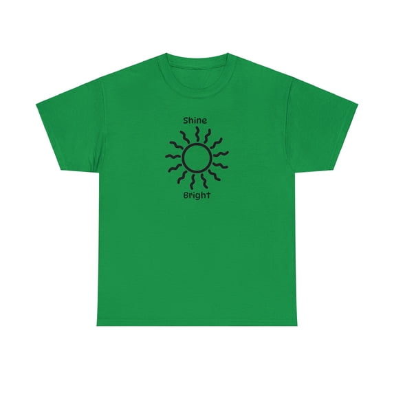 Shine Bright Sun Unisex Heavy Cotton Tee