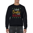 thumbnail image 1 of Shine Brighter Than Rudolph Sweatshirt Men -Smartprints Designs, Male 5X-Large, 1 of 4