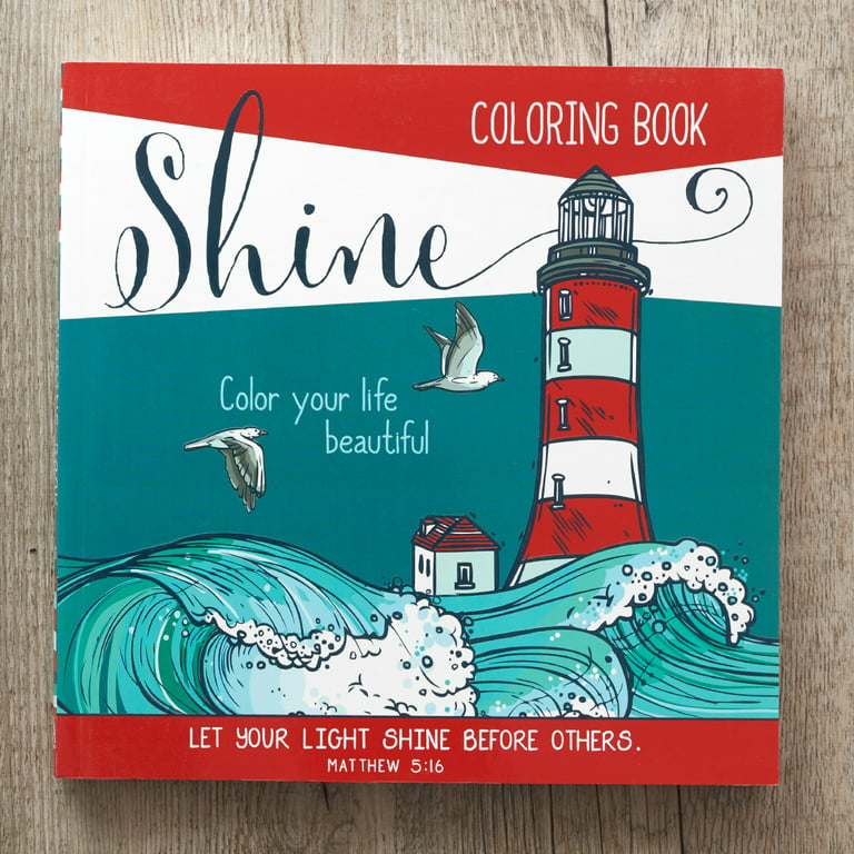 Shine Coloring Book - Matthew 5:16 