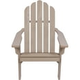 thumbnail image 1 of Shine Company 4628GS Marina II Adirondack Chair with HYDRO-TEX™ finish, Graystone, 1 of 5