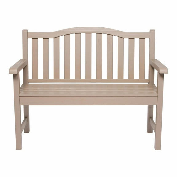Shine Company Belfort 44 in. Curved Back Garden Bench