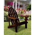thumbnail image 1 of Shine Company Catalina Adirondack Chair - Burnt Brown, 1 of 4