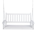 thumbnail image 1 of Shine Company Maine Porch Swing - White, 1 of 3