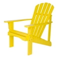 thumbnail image 1 of Shine Company Rockport Adirondack Chair - Lemon Yellow, 1 of 6