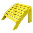 thumbnail image 1 of Shine Company Standard Ottoman - Lemon Yellow, 1 of 4