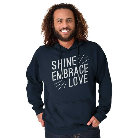 Shine Embrace Autistic Awareness Hoodie Sweatshirt Women Men Brisco Brands L