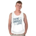 thumbnail image 1 of Shine Embrace Autistic Awareness Plus Size Graphic Tank Top Brisco Brands 3X, 1 of 5