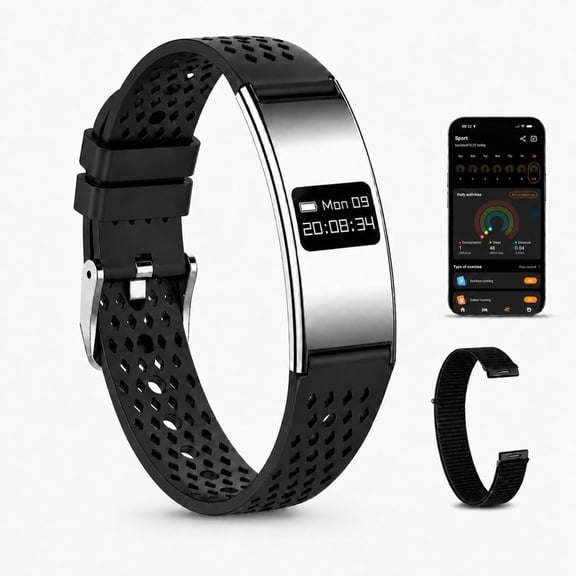 Shine Flare Smart Sleep Tracker Bracelet, Fitness Activity Tracker, Multiple Sports Mode for Women ,Men