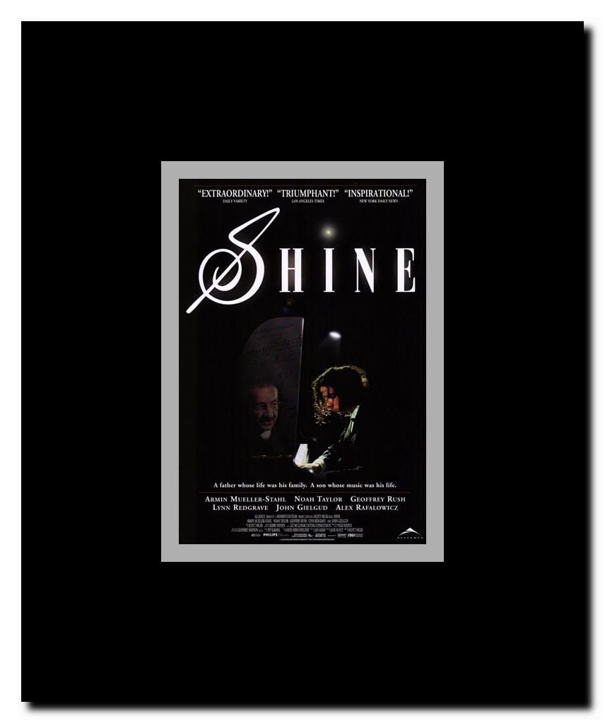 Shine Framed Movie Poster