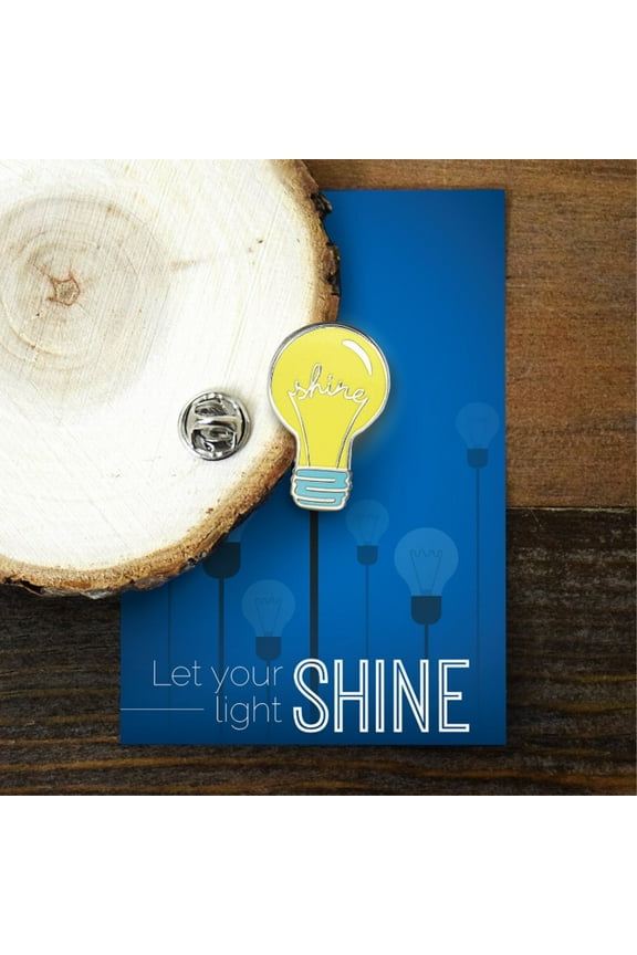 Shine Light-bulb Pin