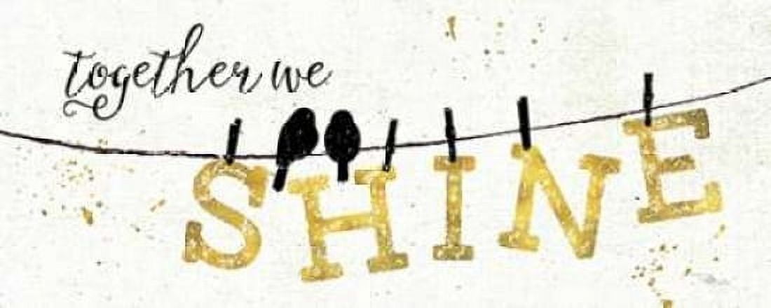 Shine Like Gold I Canvas Art - Pela Studio (24 x 48)