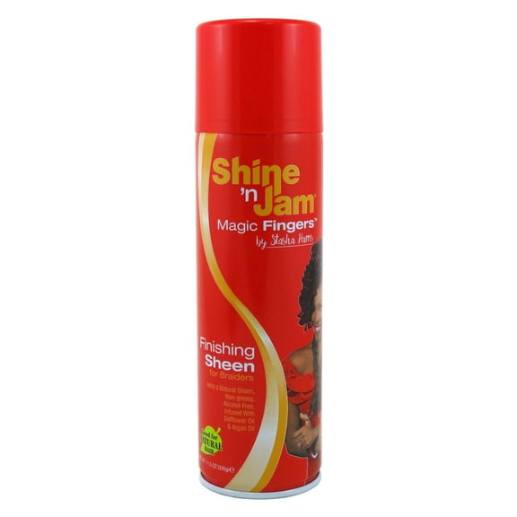 Shine N Jam Magic Fingers For Braiders Finish Sheen 11.5oz (Pack of 3)