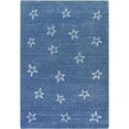 thumbnail image 1 of Shine On 3'10" x 5'4" area rug in color Blue Skies, 1 of 5