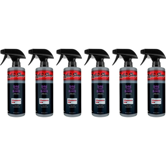 Shine That Blinds Sealant Spray Wax Polish - the Wax Shop 50962 16oz Pack of 6