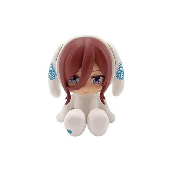 Shine The Quintessential Quintuplets Miku Chocot Soft Vinyl Figure, Multicolor