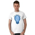 thumbnail image 1 of Shine a Light on Autism Bulb Symbol Men's Graphic T Shirt Tees Brisco Brands M, 1 of 6