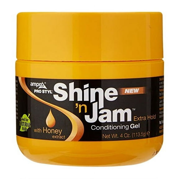 Shine n Jam Ampro Pro Styl Conditioning Gel Extra Hold, 4 Oz, 6 Pack