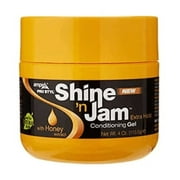 Shine n Jam  Extra Hold Conditioning Styling & Braiding Gel, 16 oz. Moisturizing, Unisex