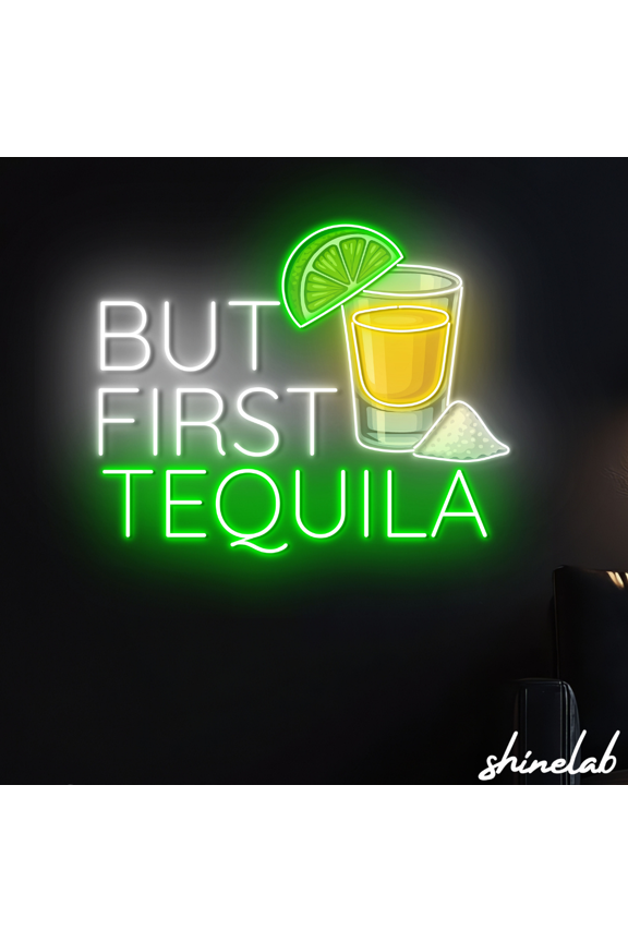 Tequila Neon Sign, Tequila Led Sign, Home Bar Wall Decor, Tequila Lover Gift