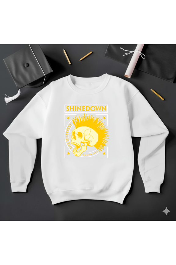 Shinedown 2022 Tour Music Concert Band Fan Retro Graphic Sweatshirt V50055, up to size 5XL