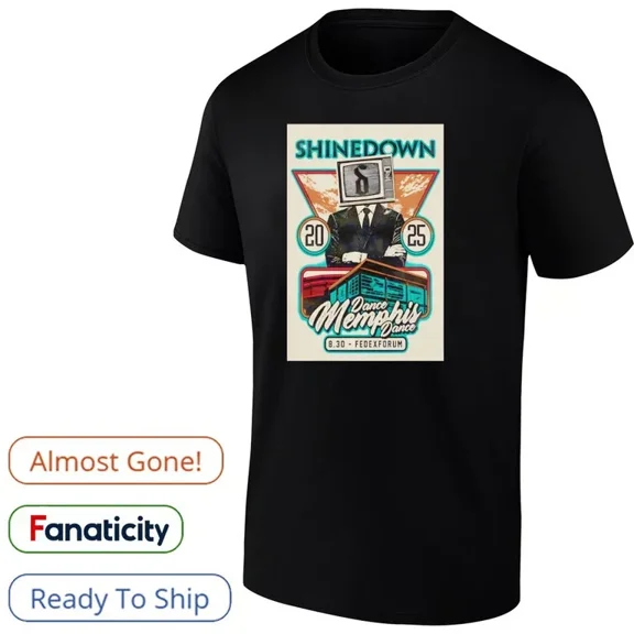 Shinedown Memphis TN 8-30-2025 Poster Shirt