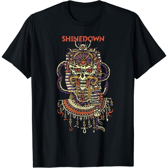 Shinedown Planet Zero Skull T-Shirt