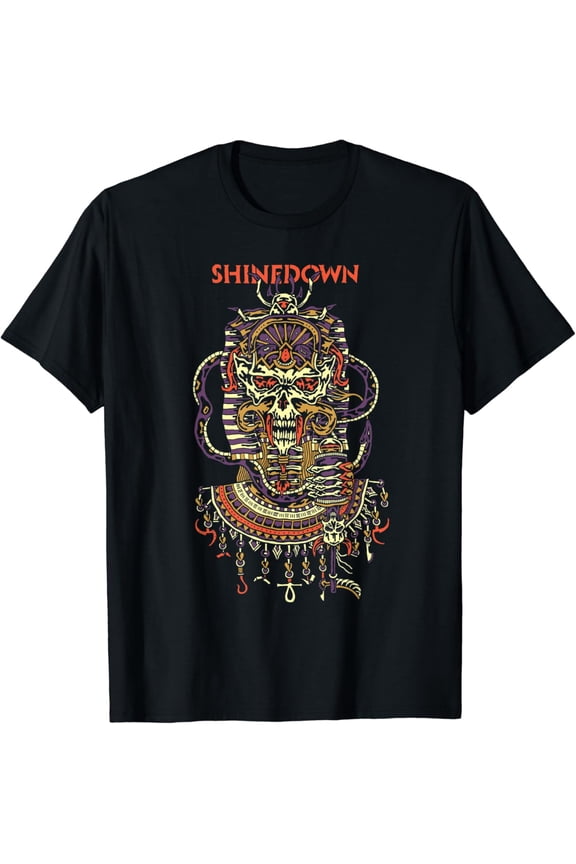 Shinedown Planet Zero Skull T-Shirt