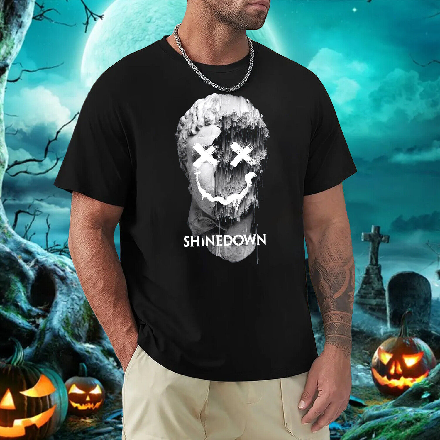 Shinedown X'ed Eyes Halloween Horror Nights 2024 TShirt Gift S5XL