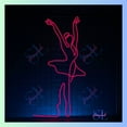 thumbnail image 1 of Shinelab Ballet Dancer Neon Sign, Ballerina Led Light, Custom Ballet Name Neon Light, Wall Art 2506, 1 of 5