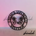 thumbnail image 1 of Shinelab Bicycle Shop LED Wall Art, Custom Bicycle Metal Sign Wall Decor 10593, 1 of 3